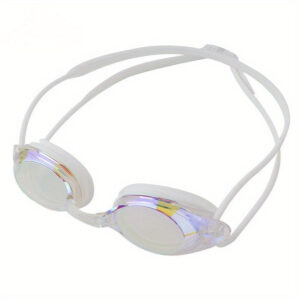 Adult Swimming Goggles, HD Electroplated, Anti-Fog Treatment, PC Material, Waterproof, Comfort Fit, for Ages 14+