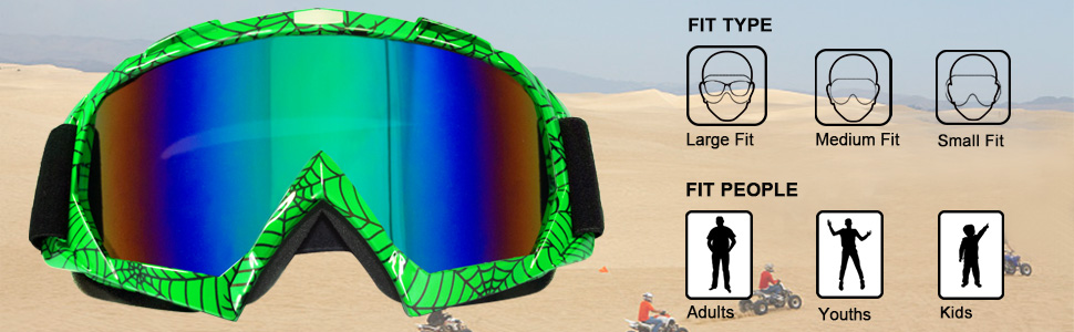 dirt bike goggles for men