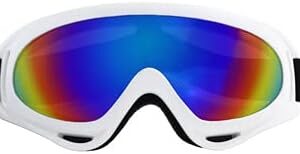 Goggles Ski Goggles Cross Country Motorcycle Wind and Dustproof Goggles Unisex Snowmobile Goggles Suitable for Skiing, Hiking, and Mountaineering