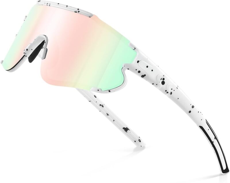 Sports Polarized Sunglasses for Men – Baseball Sun Glasses for Youth Womens Cycling, Running Bike UV Protection
