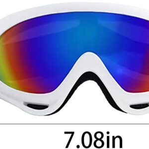 Goggles Ski Goggles Cross Country Motorcycle Wind and Dustproof Goggles Unisex Snowmobile Goggles Suitable for Skiing, Hiking, and Mountaineering
