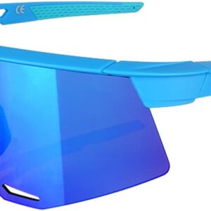Cycling goggles Polarized Sport Sunglasses for Men ,Youth Baseball, Running, Golf, Motorcycle