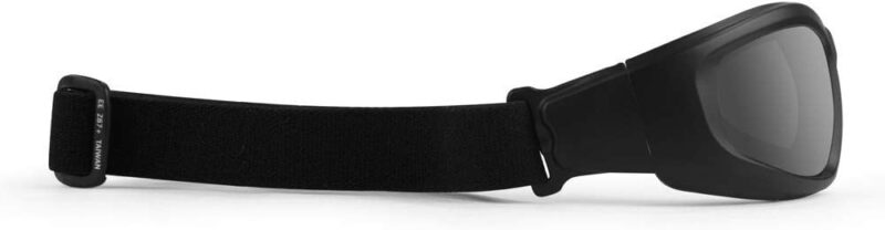 2 Pairs Motorcycle Goggles with Black Frames and Yellow Lenses