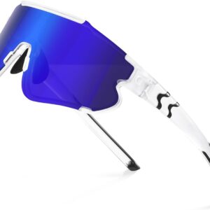 Sports Polarized Sunglasses for Men – Baseball Sun Glasses for Youth Womens Cycling, Running Bike UV Protection