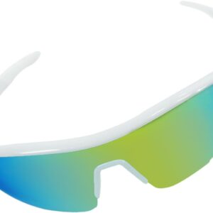 Cycling Glasses for Men Women, UV 380 Polarized Sports Cycling Sunglasses for Biking, Running, Hiking, Softball