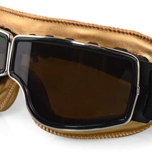 Motorcycle Goggles Vintage Motorcycle Goggles Aviator Pilot Scooter Goggles