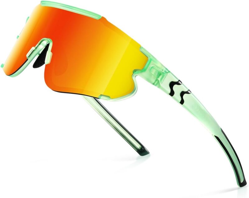 Sports Polarized Sunglasses for Men – Baseball Sun Glasses for Youth Womens Cycling, Running Bike UV Protection