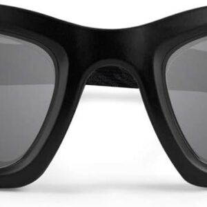 2 Pairs Motorcycle Goggles with Black Frames and Yellow Lenses