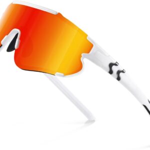 Sports Polarized Sunglasses for Men – Baseball Sun Glasses for Youth Womens Cycling, Running Bike UV Protection