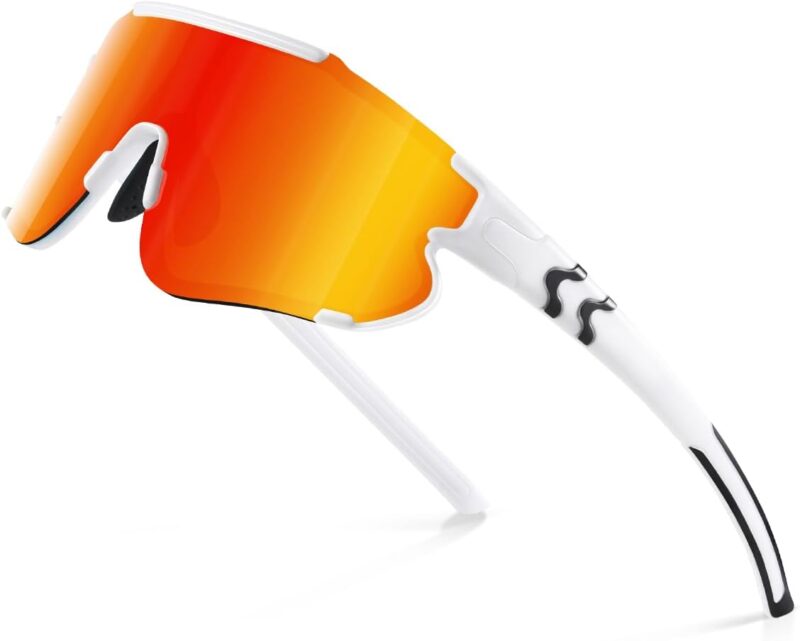 Sports Polarized Sunglasses for Men – Baseball Sun Glasses for Youth Womens Cycling, Running Bike UV Protection