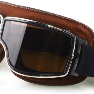 Motorcycle Goggles Vintage Motorcycle Goggles Aviator Pilot Scooter Goggles
