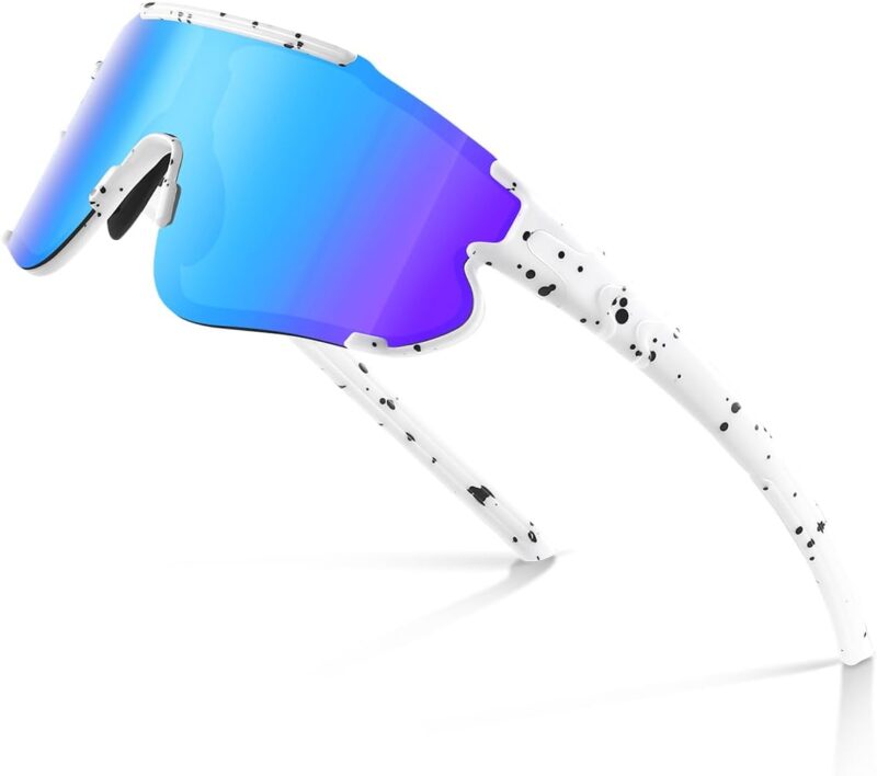 Sports Polarized Sunglasses for Men – Baseball Sun Glasses for Youth Womens Cycling, Running Bike UV Protection