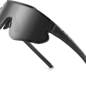 Sports Polarized Sunglasses for Men – Baseball Sun Glasses for Youth Womens Cycling, Running Bike UV Protection