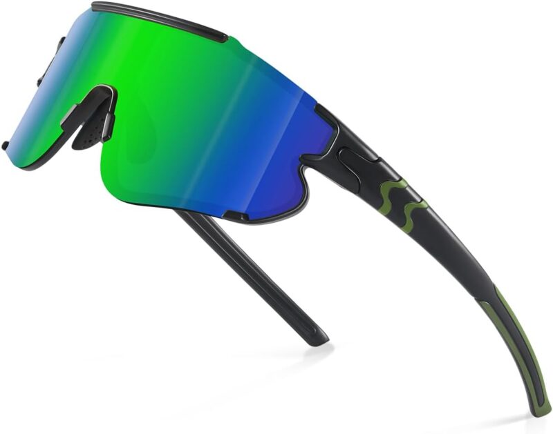 Sports Polarized Sunglasses for Men – Baseball Sun Glasses for Youth Womens Cycling, Running Bike UV Protection