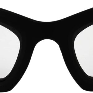 Padded Motorcycle Riding Goggles Clear Lens ANSI Z87.1 Safety Rated