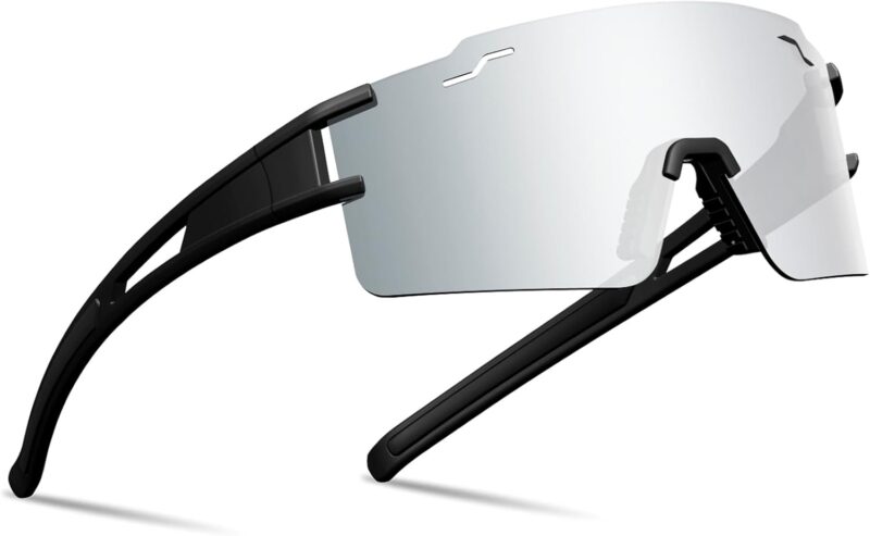 Polarized Cycling Glasses Youth Baseball Glasses for Men Women,UV400 Protection Sports Sunglasses for Running Driving