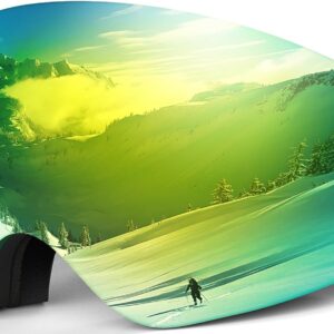 OTG Ski Goggles – Stylish & Protective Snowboard Goggles for Men Women & Youth! Enjoy the Slopes with Protection