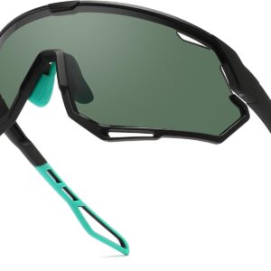Sport Sunglasses for Men Women, Cycling Sunglasses MTB Frame for Outdoor Sports Softball Running Biking