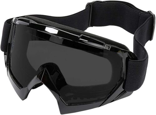 Motorcycle Goggles -Dirt Bike ATV Motocross Eyewear Anti-UV Adjustable MX Riding Offroad Protective Glasses Racing Combat Tactical Military Goggles for Men Women Youth Adult