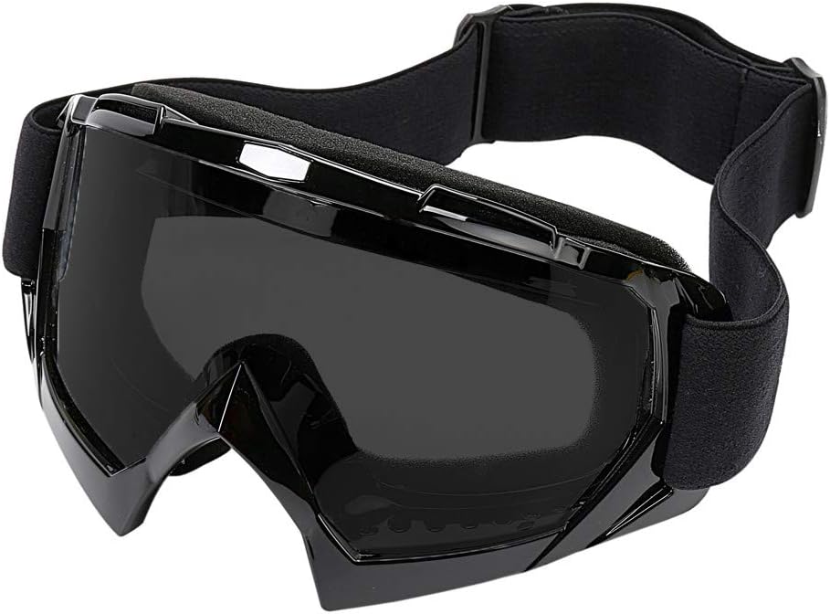 Motorcycle Goggles -Dirt Bike ATV Motocross Eyewear Anti-UV Adjustable MX Riding Offroad Protective Glasses Racing Combat Tactical Military Goggles for Men Women Youth Adult