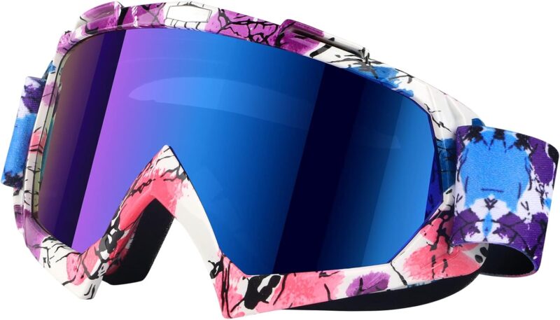 Motorcycle Glasses Riding Goggles Safety Glasses Helmet Motorcycle Accessories Powersports Protective Gear for Men Women