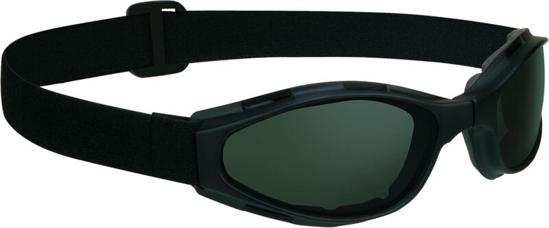 Bikershades Motorcycle Folding Goggles Men Women – Smoke, Clear or Yellow Lenses