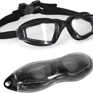 Clarity with our Anti-Fog and Anti-UV Swim Goggles – Wide View Swimming Goggles for Crystal-Clear Underwater Adventures
