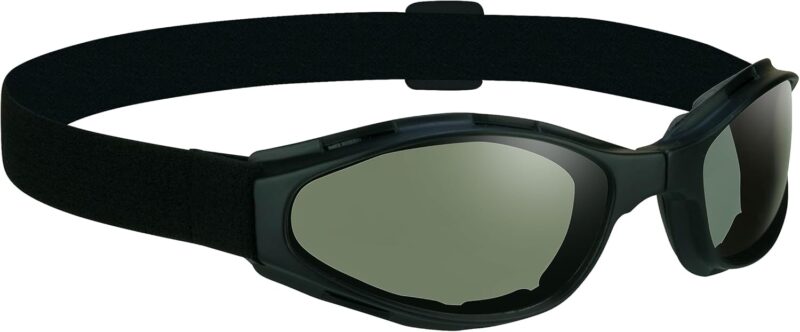 Bikershades Motorcycle Folding Goggles Men Women – Smoke, Clear or Yellow Lenses