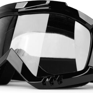 ATV Goggles Dirt Bike Goggles Motorcycle Goggles for Men Women Motocorss Riding Racing Goggles Offroad MX Goggles UV400 Anti-Scratch Dustproof Windproof Goggles Adult Youth Kids Color Lens