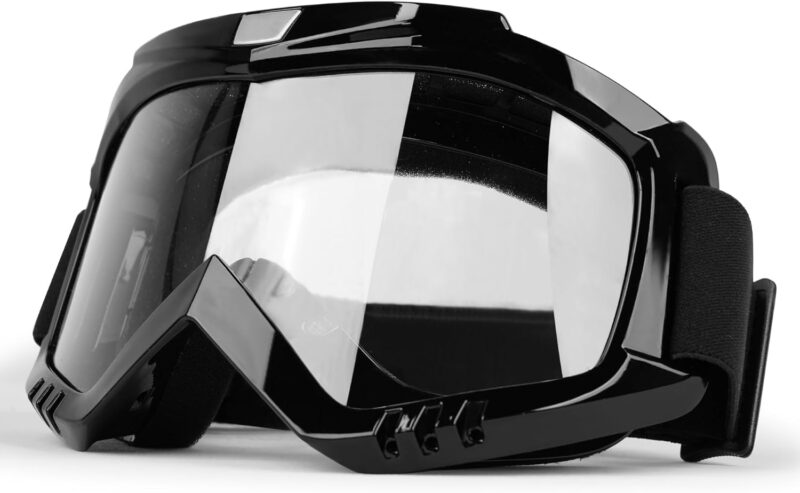 ATV Goggles Dirt Bike Goggles Motorcycle Goggles for Men Women Motocorss Riding Racing Goggles Offroad MX Goggles UV400 Anti-Scratch Dustproof Windproof Goggles Adult Youth Kids Color Lens