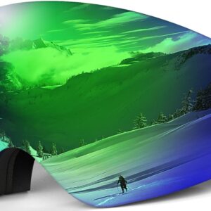 OTG Ski Goggles – Stylish & Protective Snowboard Goggles for Men Women & Youth! Enjoy the Slopes with Protection
