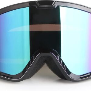 Motorcycle Goggles for Men Women Motocross Goggles Dirt Bike Goggles ATV Goggles Riding Goggles Powersports Goggles Offroad Goggle MX Goggles Skiing Goggles UV400 Anti-Scratch Dustproof Goggles Clear