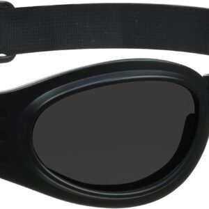 Bikershades Motorcycle Folding Goggles Men Women – Smoke, Clear or Yellow Lenses