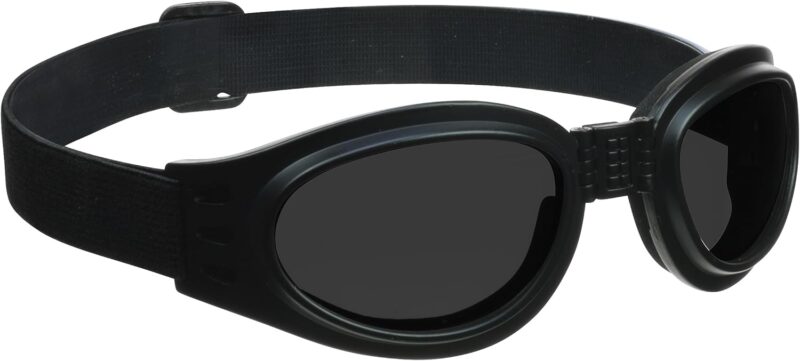 Bikershades Motorcycle Folding Goggles Men Women – Smoke, Clear or Yellow Lenses