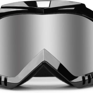 ATV Goggles Dirt Bike Goggles Motorcycle Goggles for Men Women Motocorss Riding Racing Goggles Offroad MX Goggles UV400 Anti-Scratch Dustproof Windproof Goggles Adult Youth Kids Color Lens