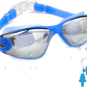 Adult Swim Goggles, Anti Fog Swimming Goggles Women Men No Leaking Triathlon Water Goggles