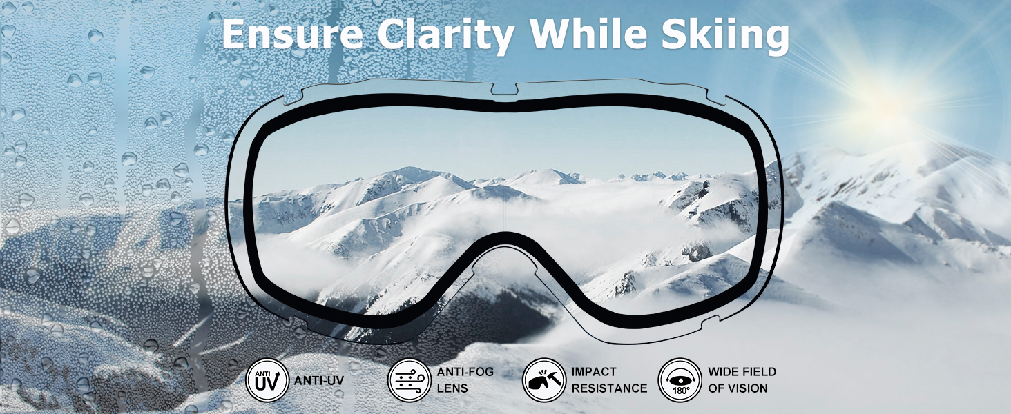 snow goggles for men