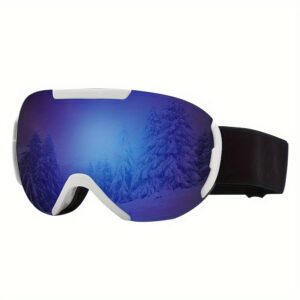 Ski Goggles With Double-layer Anti-fog And Wide Field Of View, Suitable For Skiing, Mountaineering, And Snow Sports