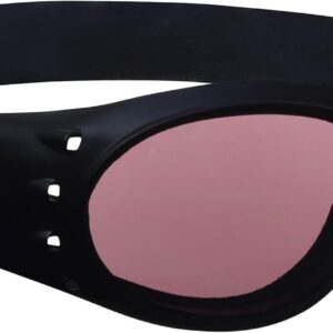 Motorcycle Safety Goggles Foam Padded Men Women Large Coverage with Large Microfiber Case