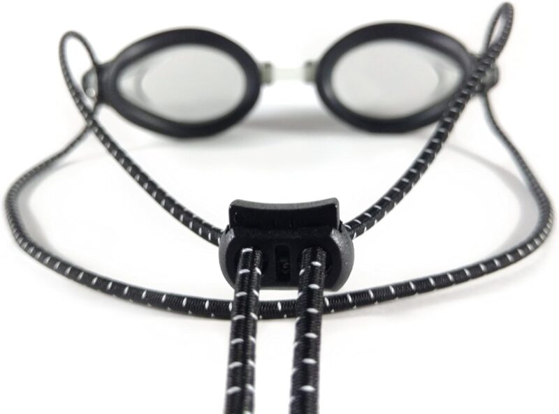 Anti Fog Racing Swimming Goggles with Quick Adjust Bungee Strap