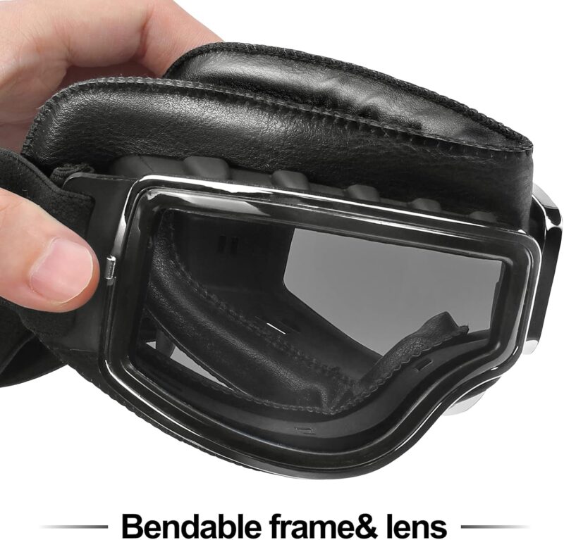 Motorcycle Goggle Vintage Riding Glasses Women Men Adult Dirt Bike Off-road Safety Sport Anti-scratch Eyewear Cycling