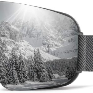Ski Goggles for Men Women Snow Goggles Anti fog Snowboard Goggles with 100% UV Protection
