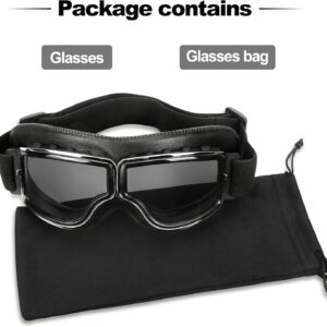 Motorcycle Goggle Vintage Riding Glasses Women Men Adult Dirt Bike Off-road Safety Sport Anti-scratch Eyewear Cycling