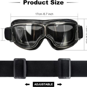 Motorcycle Goggle Vintage Riding Glasses Women Men Adult Dirt Bike Off-road Safety Sport Anti-scratch Eyewear Cycling