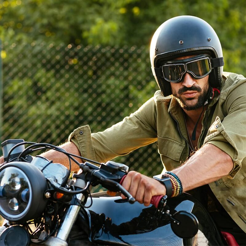 Motorcycle Goggle Vintage Riding Glasses Women Men Adult Dirt Bike Off-road Safety Sport Anti-scratch Eyewear Cycling
