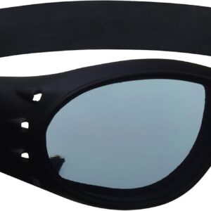 Motorcycle Safety Goggles Foam Padded Men Women Large Coverage with Large Microfiber Case