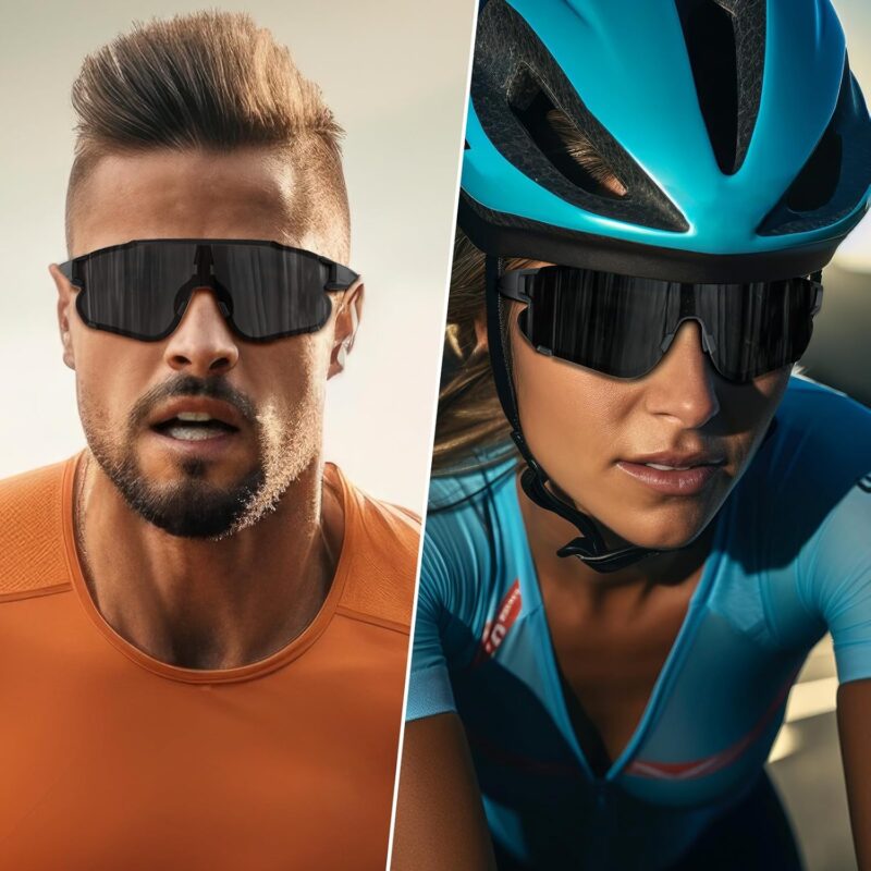 Cycling  Glasses UV400，Polarized Sports Sunglasses