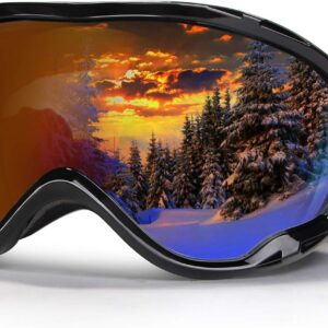 Ski Goggles Men Snow Goggles Women Snowboard Goggles OTG Snow Sport Goggles Snowbile goggles for Youth Aduls