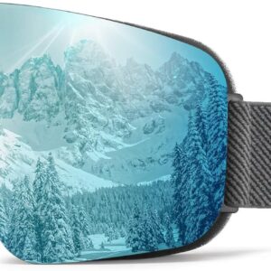 Ski Goggles for Men Women Snow Goggles Anti fog Snowboard Goggles with 100% UV Protection