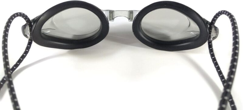 Anti Fog Racing Swimming Goggles with Quick Adjust Bungee Strap
